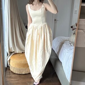 NWT Miss Circle Cream/White Tulip Dress / Bridal Dress